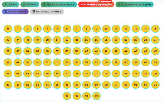 Script de Loteria Pronto – Tipo Lotomania, Quina, Rifa e Jogos Personalizados